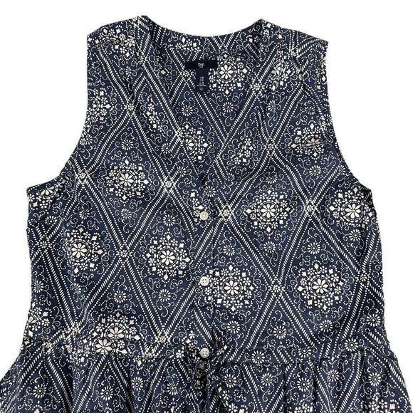 Gap Bandana Print Shirt Dress size Medium - Picture 4 of 8